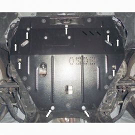 Kolchuga Защита двигателя, КПП и радиатора на Faw Besturn B50 '09-
