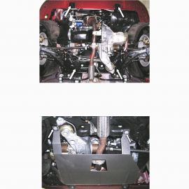 Kolchuga Защита двигателя, КПП и части радиатора на Fiat Albea '02-12