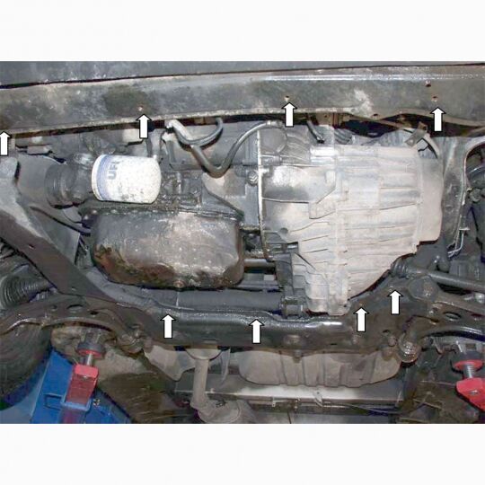 Kolchuga Защита двигателя, КПП и радиатора на Fiat Ducato II '94-06 (ZiPoFlex-оцинковка) Kolchuga Защита двигателя, КПП и радиатора на Fiat Ducato II '94-06 (ZiPoFlex-оцинковка)