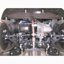 Kolchuga Защита двигателя, КПП и радиатора на Fiat Punto II '99-12