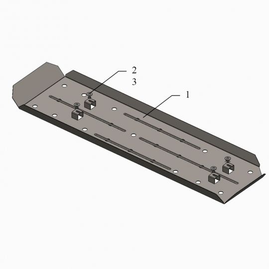 Kolchuga Защита бака на Ford Ranger III '11- Kolchuga Защита бака на Ford Ranger III '11-