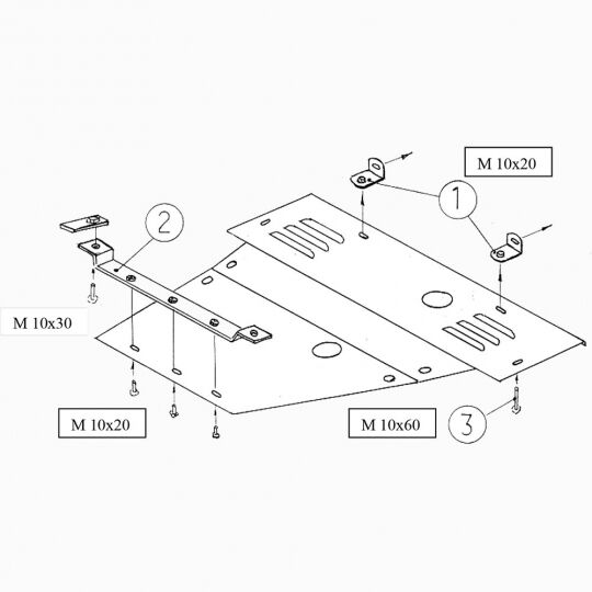 Kolchuga Защита двигателя и КПП на Ford Mondeo III '00-07 Kolchuga Защита двигателя и КПП на Ford Mondeo III '00-07
