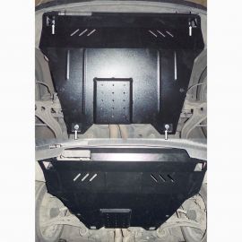 Kolchuga Защита двигателя, КПП и радиатора на Ford Explorer V '12- EcoBoost (ZiPoFlex-оцинковка)