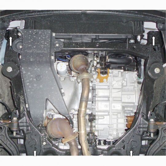 Kolchuga Защита двигателя, КПП и радиатора на Ford Explorer V '12- EcoBoost Kolchuga Защита двигателя, КПП и радиатора на Ford Explorer V '12- EcoBoost