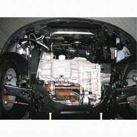 Kolchuga Защита двигателя, КПП и радиатора на Ford Fiesta VI '05-08 ST (ZiPoFlex-оцинковка)