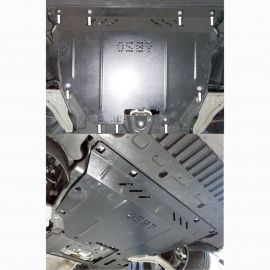 Kolchuga Защита двигателя и КПП на Ford Fusion USA II '12- (ZiPoFlex-оцинковка)