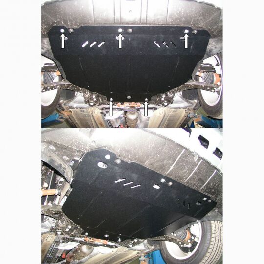 Kolchuga Защита двигателя, КПП и радиатора на Ford Kuga I '08-12 Kolchuga Защита двигателя, КПП и радиатора на Ford Kuga I '08-12