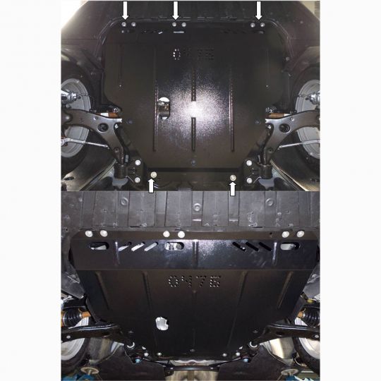 Kolchuga Защита двигателя, КПП и радиатора на Ford Transit Connect II '13- (ZiPoFlex-оцинковка) Kolchuga Защита двигателя, КПП и радиатора на Ford Transit Connect II '13- (ZiPoFlex-оцинковка)