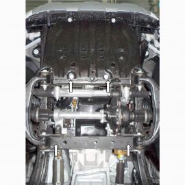 Kolchuga Защита двигателя, КПП, редуктора и раздатки на Ford Ranger III '11-