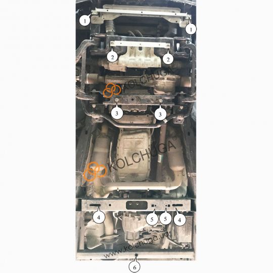 Kolchuga Защита двигателя, КПП, РКПП и радиатора на Ford F-150 XIII '14-17 EcoBoost (ZiPoFlex) Kolchuga Защита двигателя, КПП, РКПП и радиатора на Ford F-150 XIII '14-17 EcoBoost (ZiPoFlex)