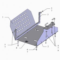 Kolchuga Защита радиатора на Ford Cargo '03-
