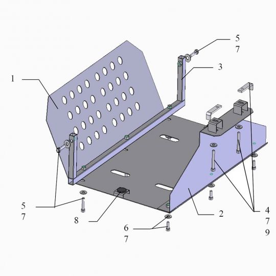 Kolchuga Защита радиатора на Ford Cargo '03- Kolchuga Защита радиатора на Ford Cargo '03-