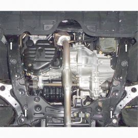 Kolchuga Защита двигателя, КПП и радиатора на Geely Emgrand EC8 '10-