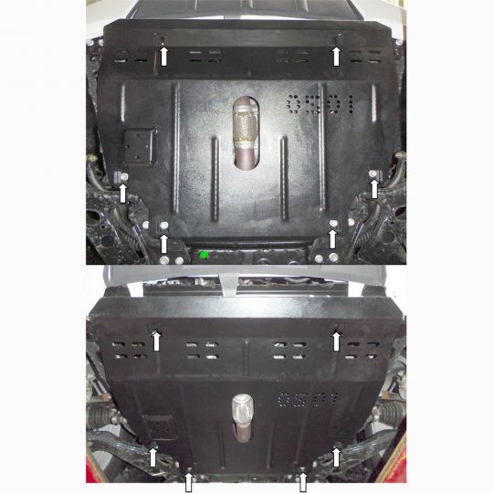 Kolchuga Защита двигателя, КПП и радиатора на Geely Emgrand X7 '11- Kolchuga Защита двигателя, КПП и радиатора на Geely Emgrand X7 '11-