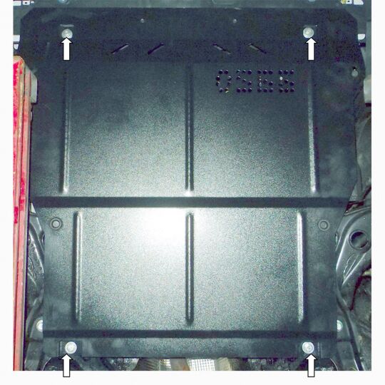 Kolchuga Защита двигателя, КПП и радиатора на Geely GC5 '10- Kolchuga Защита двигателя, КПП и радиатора на Geely GC5 '10-