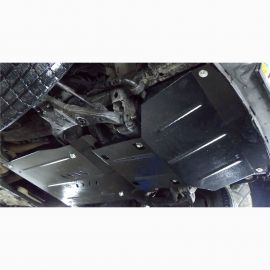 Kolchuga Защита двигателя, КПП и радиатора на GMC Canyon I '04-14 (ZiPoFlex-оцинковка)