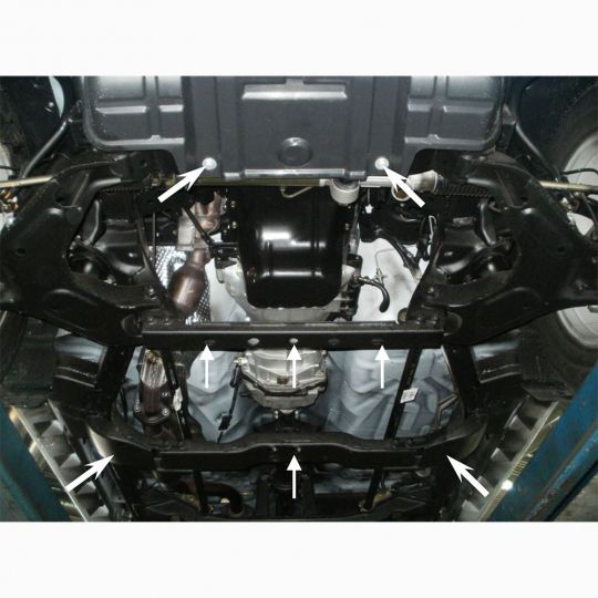 Kolchuga Защита двигателя, КПП и радиатора на Great Wall Hover H3 '11- Kolchuga Защита двигателя, КПП и радиатора на Great Wall Hover H3 '11-