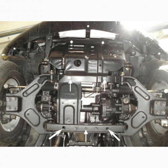 Kolchuga Защита двигателя, КПП и радиатора на Great Wall Hover H5 '10- (V-2,0D) Kolchuga Защита двигателя, КПП и радиатора на Great Wall Hover H5 '10- (V-2,0D)