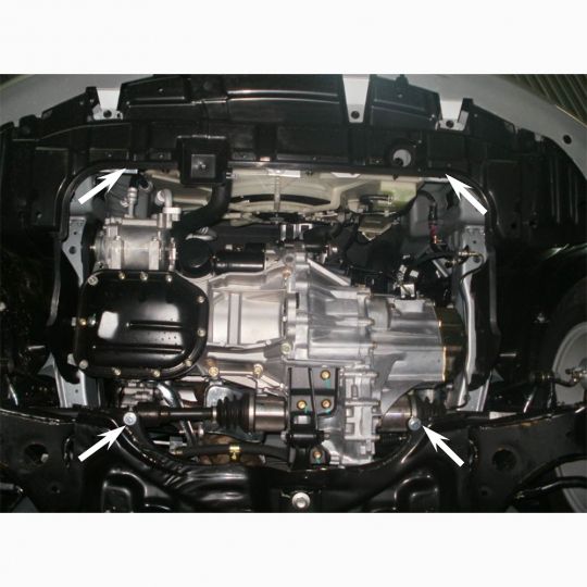 Kolchuga Защита двигателя, КПП и радиатора на Great Wall Voleex C10 '10- Kolchuga Защита двигателя, КПП и радиатора на Great Wall Voleex C10 '10-