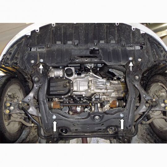 Kolchuga Защита двигателя, КПП и радиатора на Great Wall Voleex C50 '12- Kolchuga Защита двигателя, КПП и радиатора на Great Wall Voleex C50 '12-