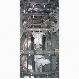 Kolchuga Защита двигателя, КПП, радиатора, раздатки и редуктора на Great Wall Wingle 6 '14- (V-2,4) (ZiPoFlex-оцинковка)