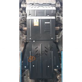 Kolchuga Защита двигателя, КПП, РКПП и переднего моста на Great Wall Haval H9 '17- (ZiPoFlex-оцинковка)