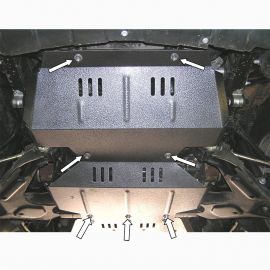 Kolchuga Защита двигателя и радиатора на Great Wall Pegasus '03-08