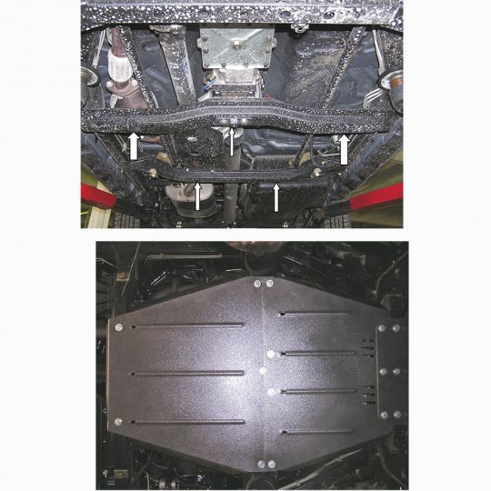 Kolchuga Защита КПП на Great Wall Pegasus '03-08 Kolchuga Защита КПП на Great Wall Pegasus '03-08