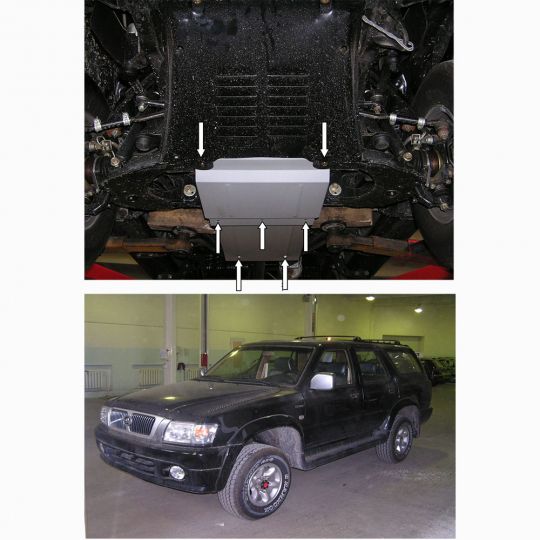 Kolchuga Защита раздатки и КПП на Great Wall Safe '03-