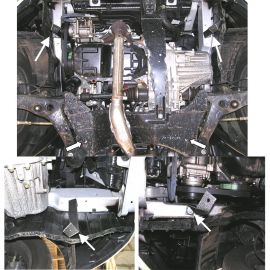 Kolchuga Защита двигателя, КПП и радиатора на Hafei Sigma '06-
