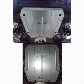 Kolchuga Защита двигателя и КПП на Honda Civic IX '11-15 хэтчбек 5d (ZiPoFlex-оцинковка)
