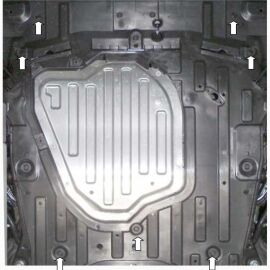 Kolchuga Защита двигателя и КПП на Honda Civic IX '11-15 хэтчбек 5d
