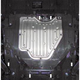 Kolchuga Защита двигателя и КПП на Honda CR-V IV '15-16 (V-1,6D; 2,4i) (ZiPoFlex-оцинковка)