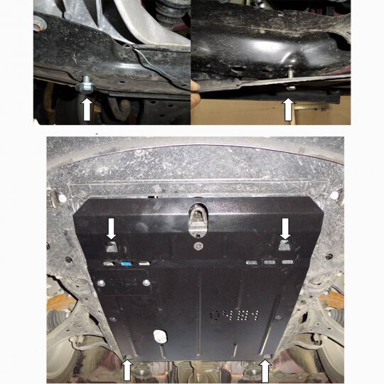 Kolchuga Защита двигателя, КПП и радиатора на Honda Accord IX '12-17 Kolchuga Защита двигателя, КПП и радиатора на Honda Accord IX '12-17