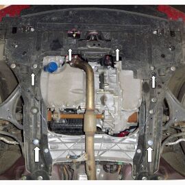Kolchuga Защита двигателя, КПП и радиатора на Honda Accord IX '12-17 (ZiPoFlex-оцинковка)