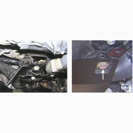 Kolchuga Защита двигателя, КПП и радиатора на Honda Accord VIII '08-15 (ZiPoFlex-оцинковка)
