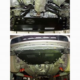 Kolchuga Защита двигателя, КПП и радиатора на Honda Civic VII '01-06 (V-1,6)