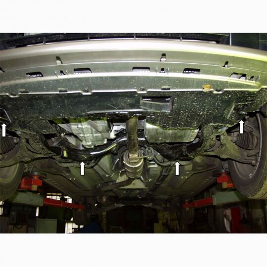 Kolchuga Защита двигателя, КПП и радиатора на Honda Civic VII '01-06 (V-1,6) Kolchuga Защита двигателя, КПП и радиатора на Honda Civic VII '01-06 (V-1,6)