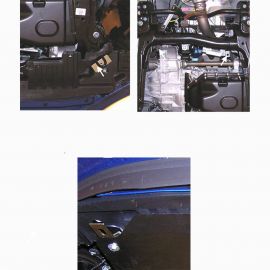 Kolchuga Защита двигателя, КПП и радиатора на Honda FR-V '04-09 (V-2,0)