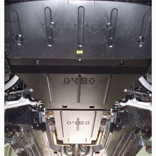 Kolchuga Защита двигателя и КПП на Hyundai Equus II '13-