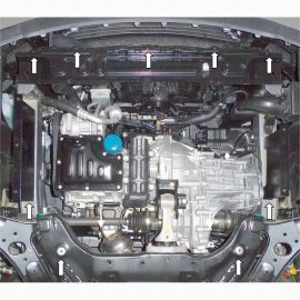 Kolchuga Защита двигателя, КПП и радиатора на Hyundai Accent IV '10-17