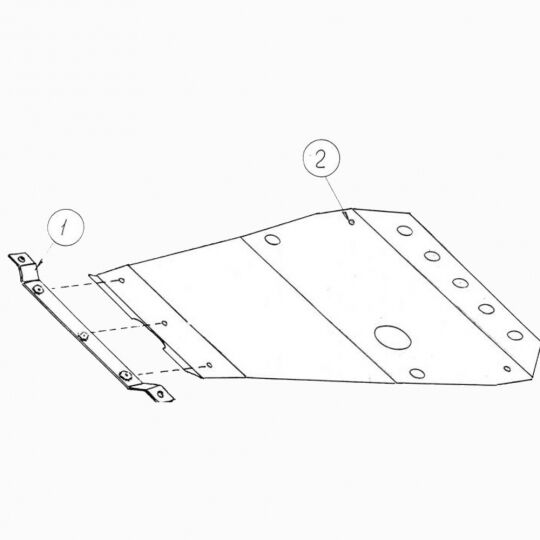 Kolchuga Защита двигателя, КПП и радиатора на Hyundai Atos I '97-02 Kolchuga Защита двигателя, КПП и радиатора на Hyundai Atos I '97-02