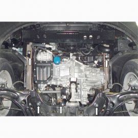 Kolchuga Защита двигателя, КПП и радиатора на Hyundai Creta '14- (ZiPoFlex-оцинковка)