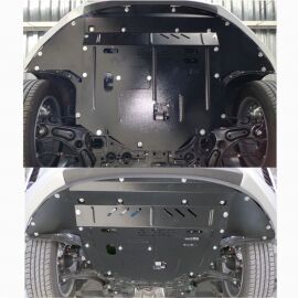 Kolchuga Защита двигателя, КПП и радиатора на Hyundai Elantra VI '15-