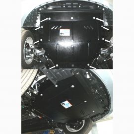 Kolchuga Защита двигателя, КПП и радиатора на Hyundai Grandeur (HG) V '11-