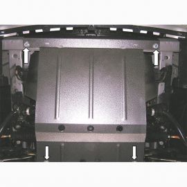 Kolchuga Защита двигателя, КПП и радиатора на Hyundai H-1 I '97-07