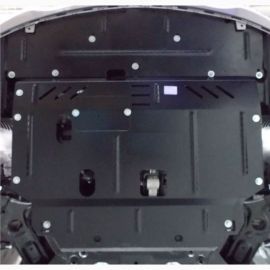 Kolchuga Защита двигателя, КПП и радиатора на Hyundai i30 III '16-17 (V-1,6) (ZiPoFlex-оцинковка)