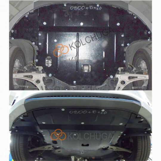 Kolchuga Защита двигателя, КПП и радиатора на Hyundai Ioniq '16- Hybrid (ZiPoFlex) Kolchuga Защита двигателя, КПП и радиатора на Hyundai Ioniq '16- Hybrid (ZiPoFlex)