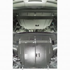 Kolchuga Защита двигателя, КПП и радиатора на Hyundai Santa Fe III '12-18 (V-2,4)