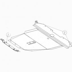 Kolchuga Защита двигателя, КПП и радиатора на Hyundai Sonata II (Y2) '88-93